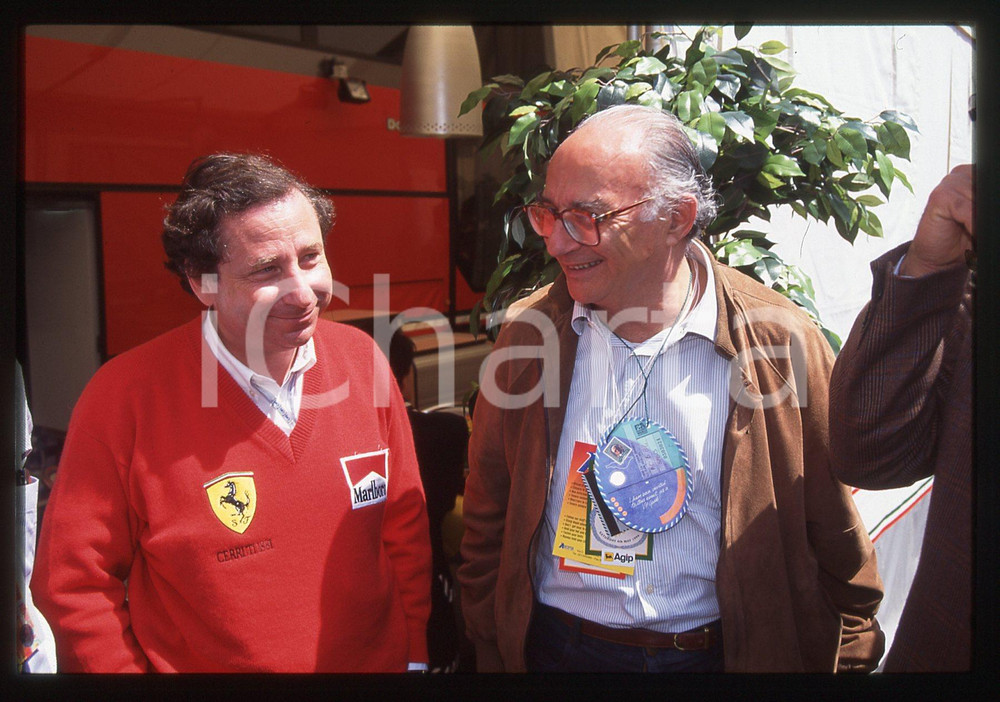 35mm vintage slide* 1995 ca GP SAN MARINO Jean TODT Direttore generale FERRARI 3