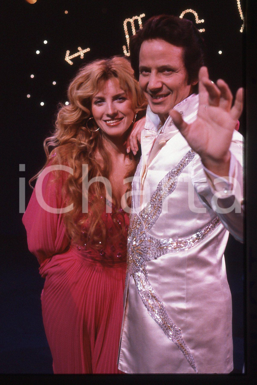 35mm vintage slide* 1984 RAI 2 IL TRAPPOLONE Mago SILVAN Aldo SAVOLDELLO (6)