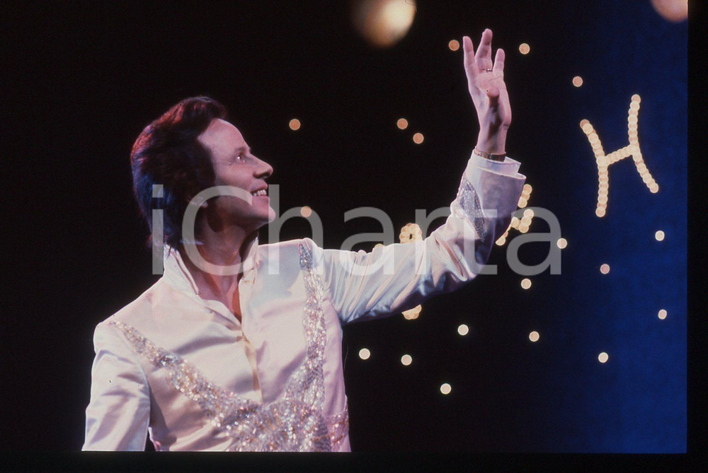 35mm vintage slide* 1984 RAI 2 IL TRAPPOLONE Mago SILVAN Aldo SAVOLDELLO (39)