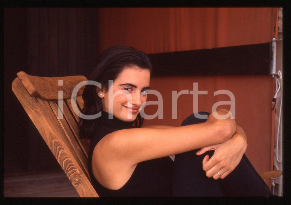 35mm vintage slide* 1992 VENEZIA LIDO Penelope CRUZ - Ritratto dell'attrice (10)