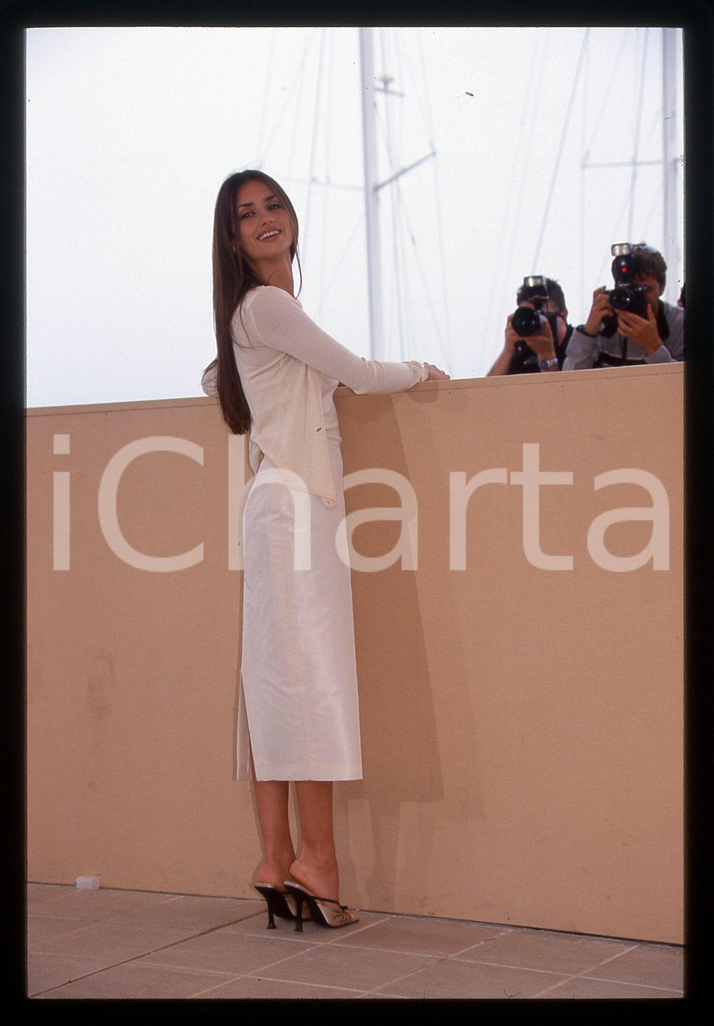 35mm vintage slide* 2000 FESTIVAL CANNES Penelope CRUZ Photocall WOMAN ON TOP 15