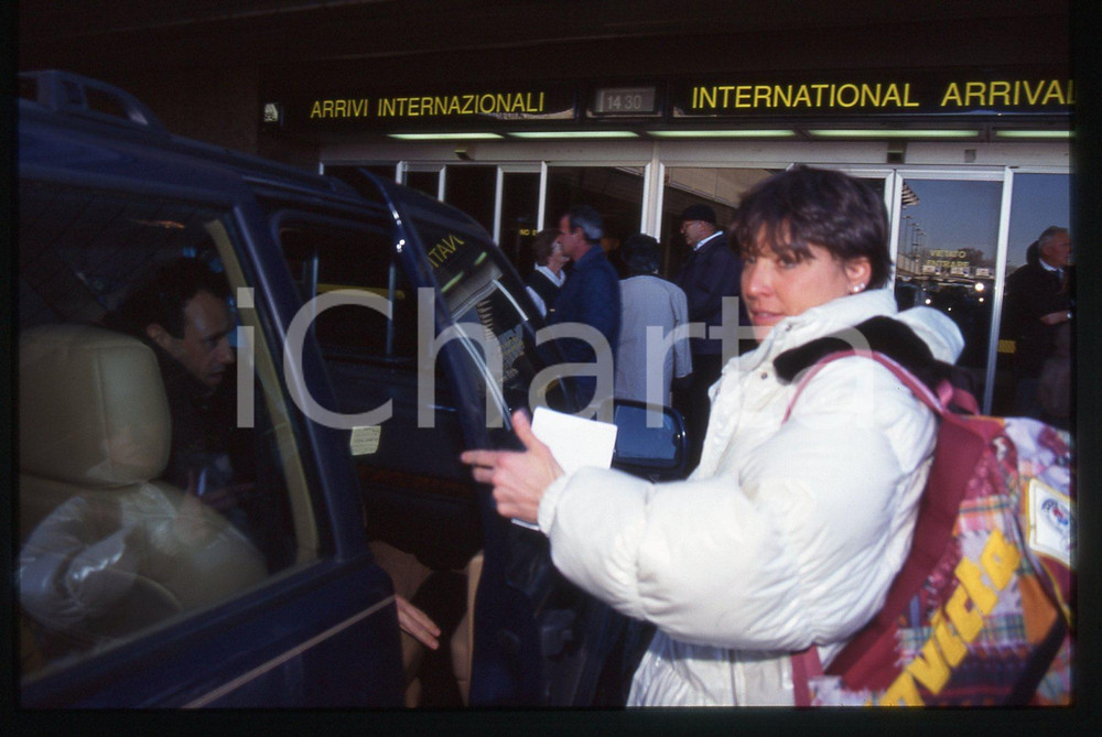 35mm vintage slide* 1996 ITALIA SCI DI FONDO Manuela DI CENTA - Ritratto (2)