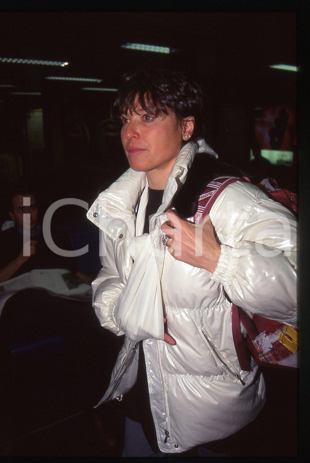 35mm vintage slide* 1996 ITALIA SCI DI FONDO Manuela DI CENTA - Ritratto (5)