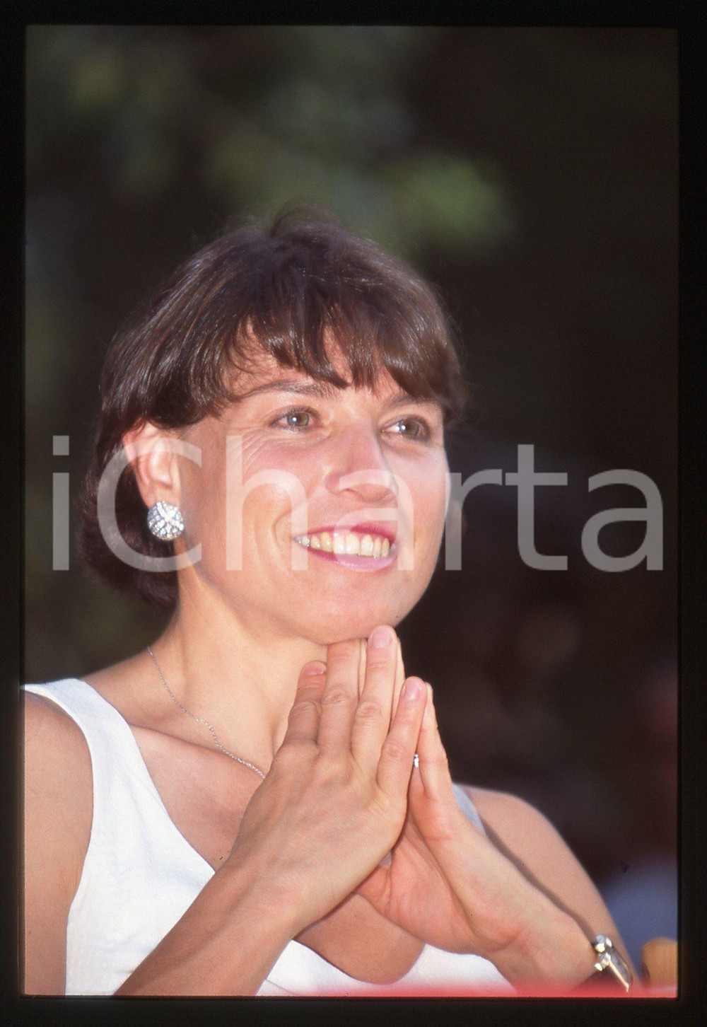 35mm vintage slide* 1995 ca ITALIA COSTUME Manuela DI CENTA Ritratto 4