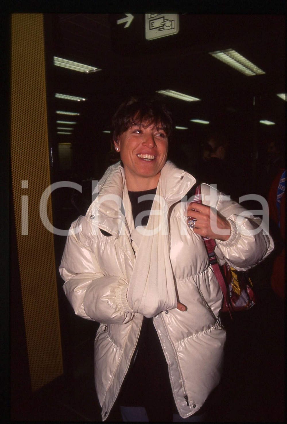 35mm vintage slide* 1996 ITALIA SCI DI FONDO Manuela DI CENTA - Ritratto (11)