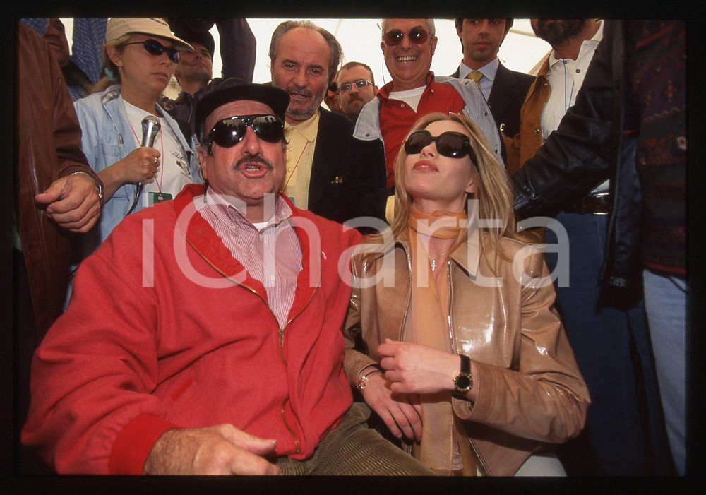 Fotografia d epoca originale 35mm vintage slide 2000 ca COSTUME Clay REGAZZONI Anna FALCHI  Ritratto 1