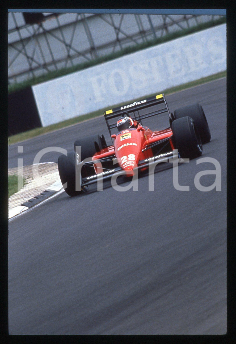 35mm vintage slide* 1988 GP SAN MARINO Gerhard BERGER FERRARI F1-87/88C - Gara 4