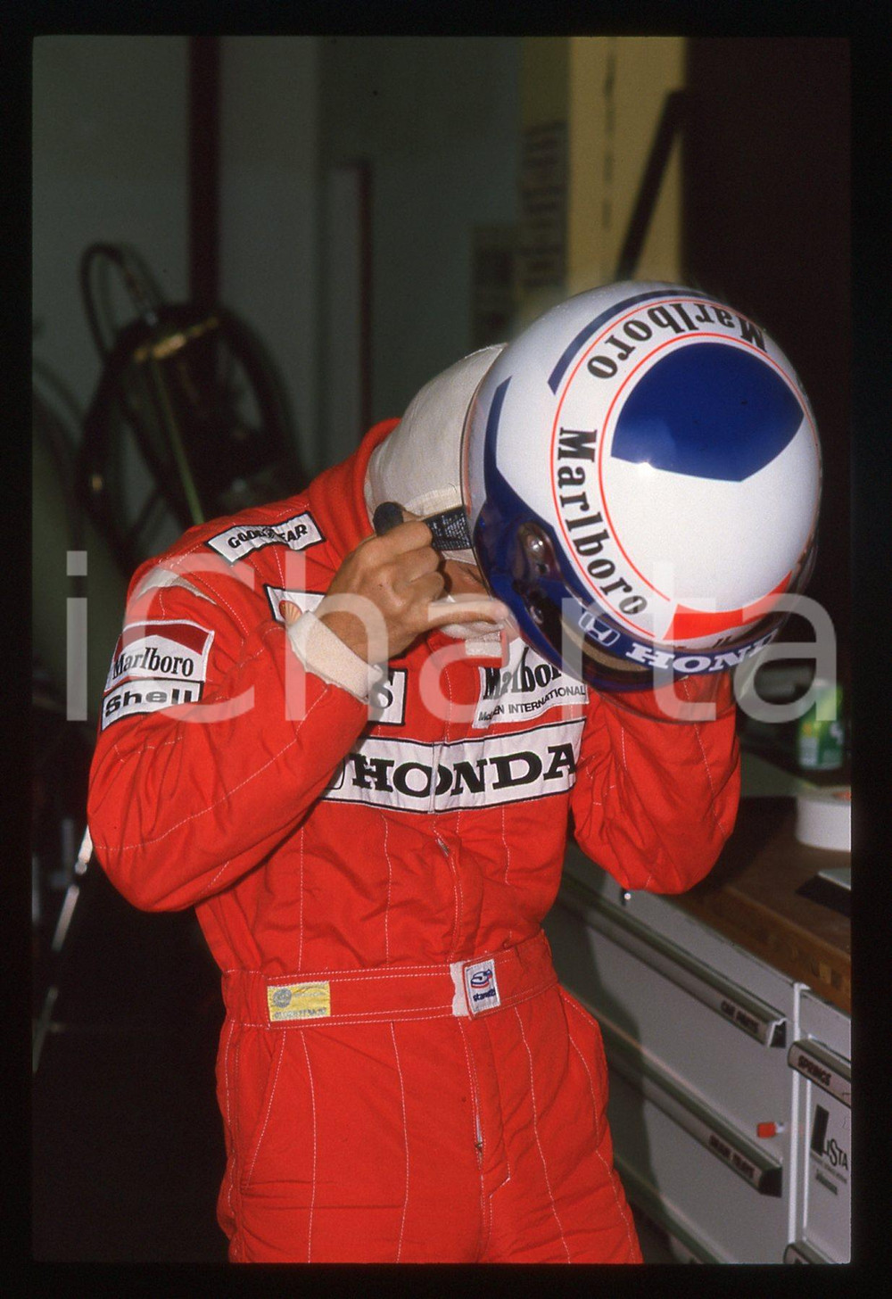 35mm vintage slide* 1988 GP SAN MARINO Alain PROST Scuderia MCLAREN - Ritratto 5