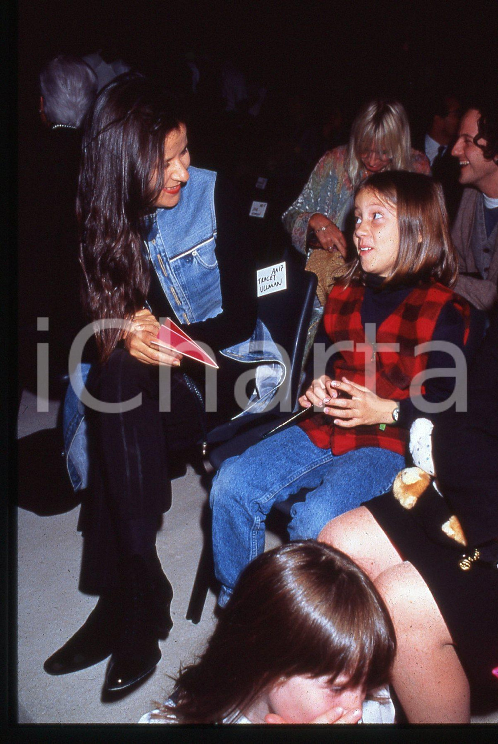 35mm vintage slide* 1995 ca CINEMA Tracey e Mabel ULLMAN - Ritratto