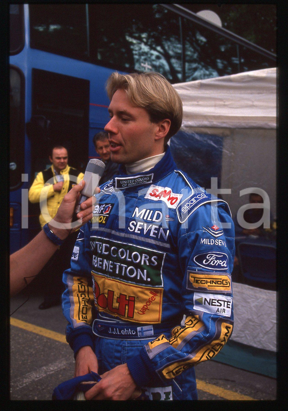 35mm vintage slide* 1994 GP SAN MARINO FORMULA 1 JJ LEHTO Scuderia BENETTON (4)