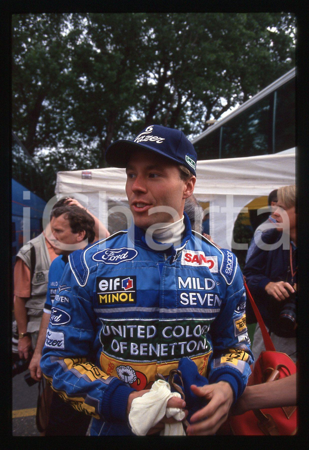 35mm vintage slide* 1994 GP SAN MARINO FORMULA 1 JJ LEHTO Scuderia BENETTON (5)