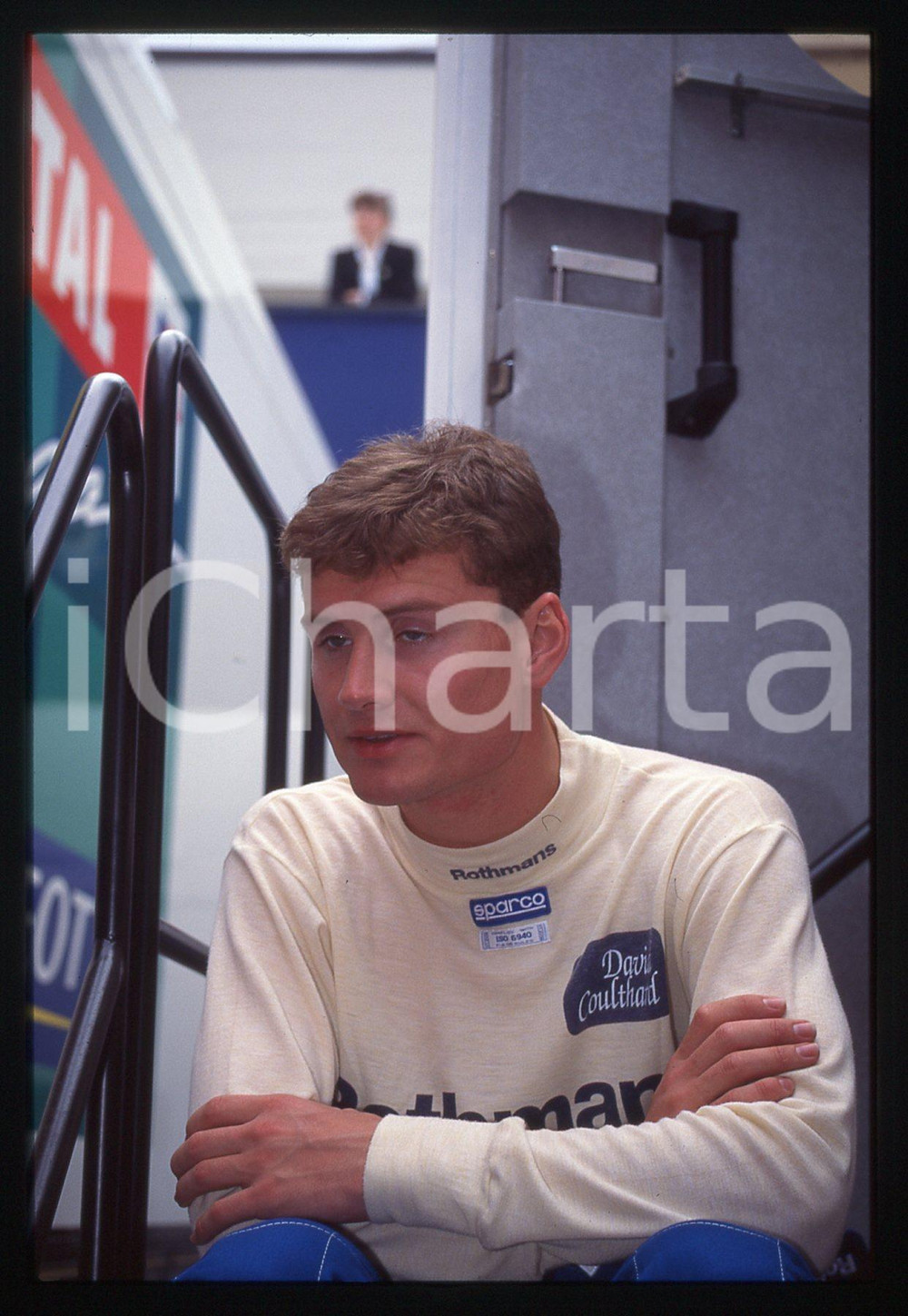 35mm vintage slide* 1995 ca FORMULA 1 David COULTHARD scuderia WILLIAMS (13)