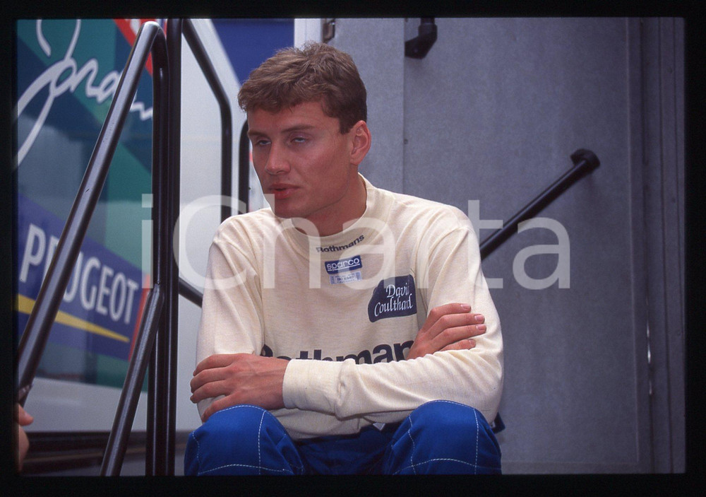 35mm vintage slide* 1995 ca FORMULA 1 David COULTHARD scuderia WILLIAMS (15)