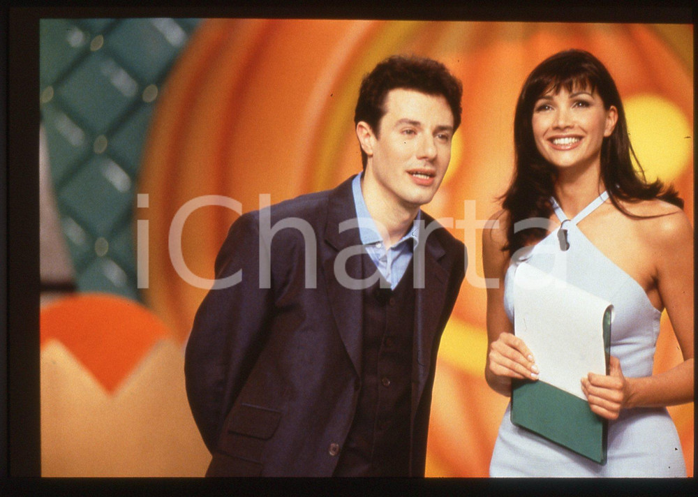 35mm vintage slide* 1998 TIRA E MOLLA ESTATE Giampiero INGRASSIA Luisa CORNA (2)