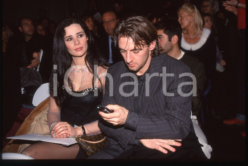 35mm vintage slide* 1995ca CALCIO Giuseppe SIGNORI e Viviana NATALE - Ritratto 3