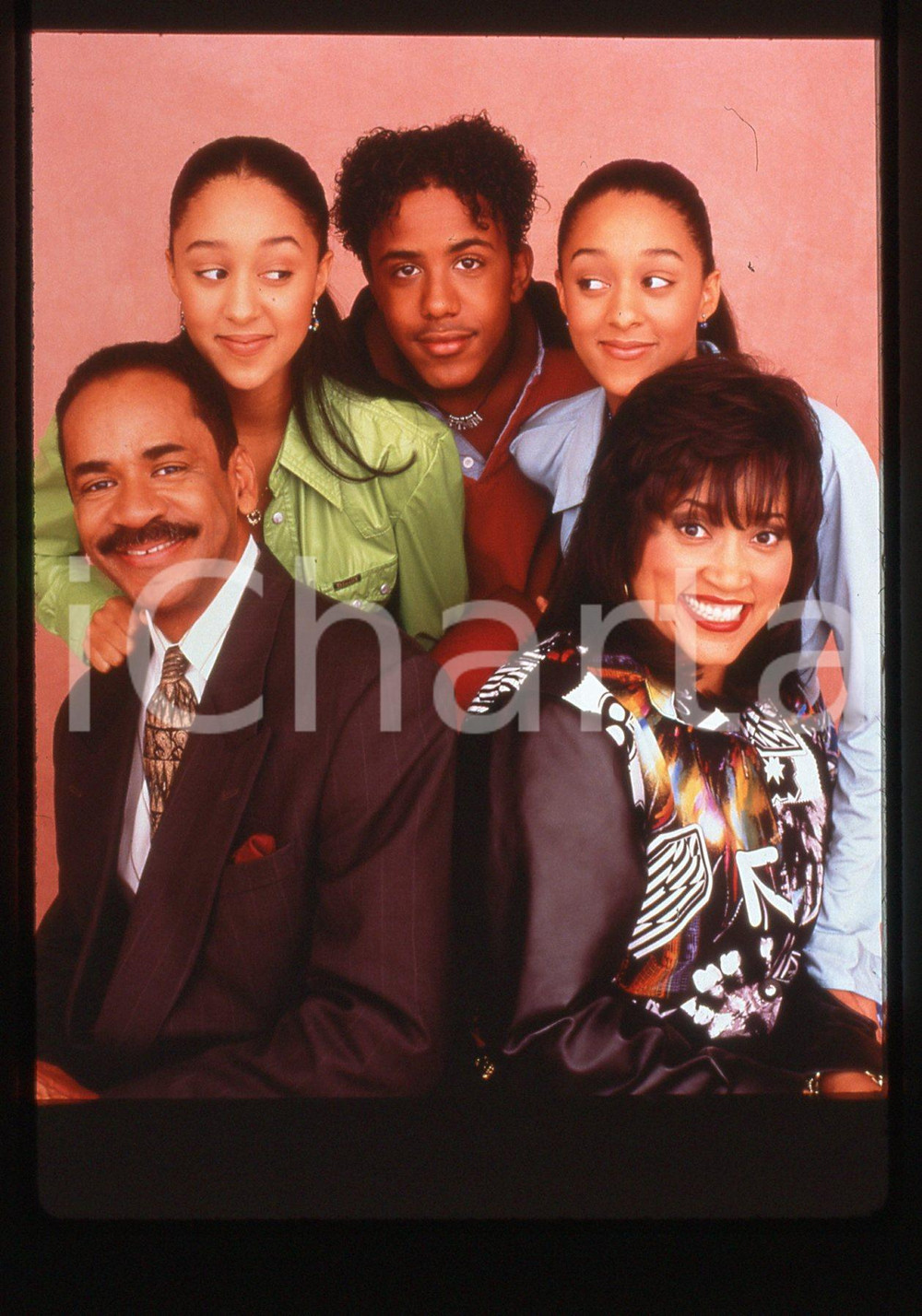 35mm vintage slide* 1994 SISTER, SISTER Tia e Tamera MOWRY Tim REID Jackèe HARRY