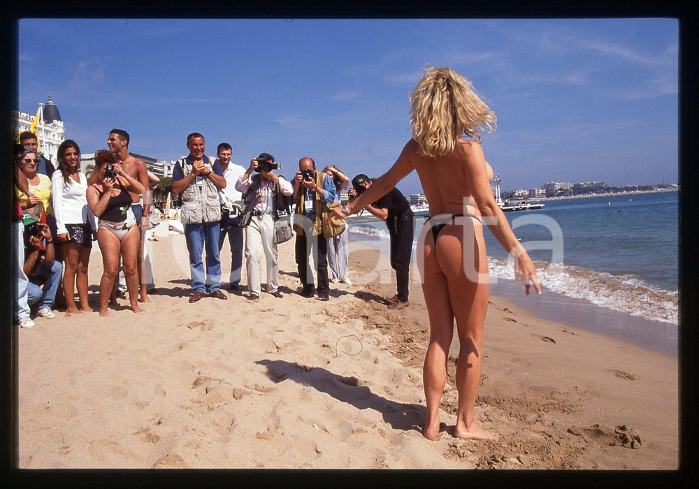 35mm vintage slide* 1995 CANNES CINEMA Melissa MURRAY in topless - Ritratto 18