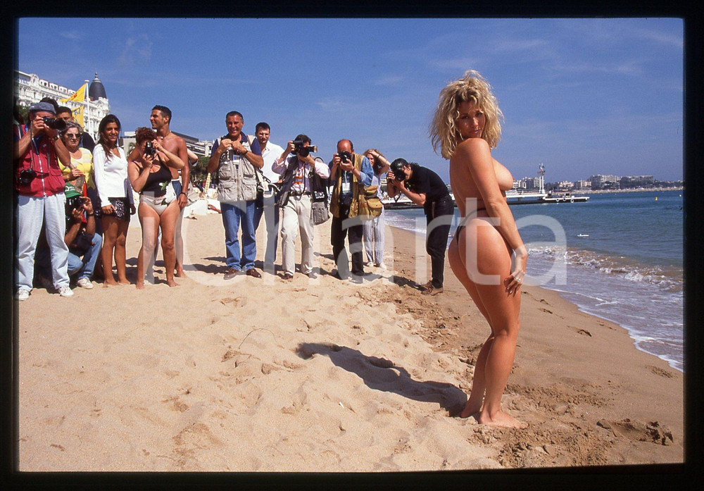 35mm vintage slide* 1995 CANNES CINEMA Melissa MURRAY in topless - Ritratto 19