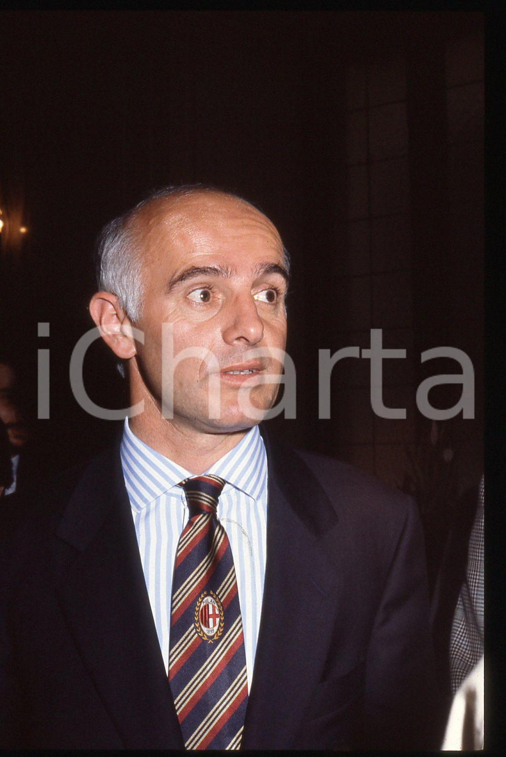35mm vintage slide*1988 AC MILAN Arrigo SACCHI Cerimonia vittoria 11° scudetto
