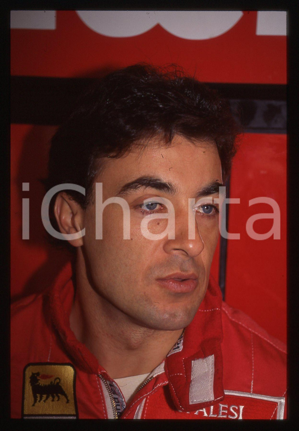35mm vintage slide* 1995 GP SAN MARINO Jean ALESI scuderia FERRARI - Ritratto 12