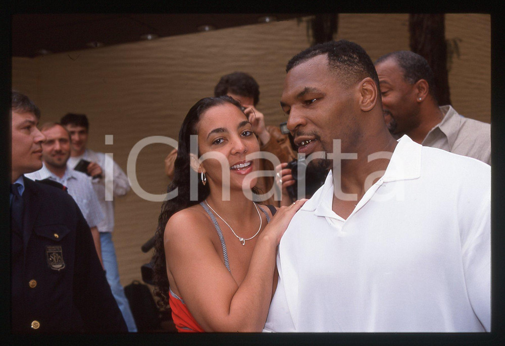 35mm vintage slide* 1998 MONACO Mike TYSON Monica TURNER - WORLD MUSIC AWARDS 2
