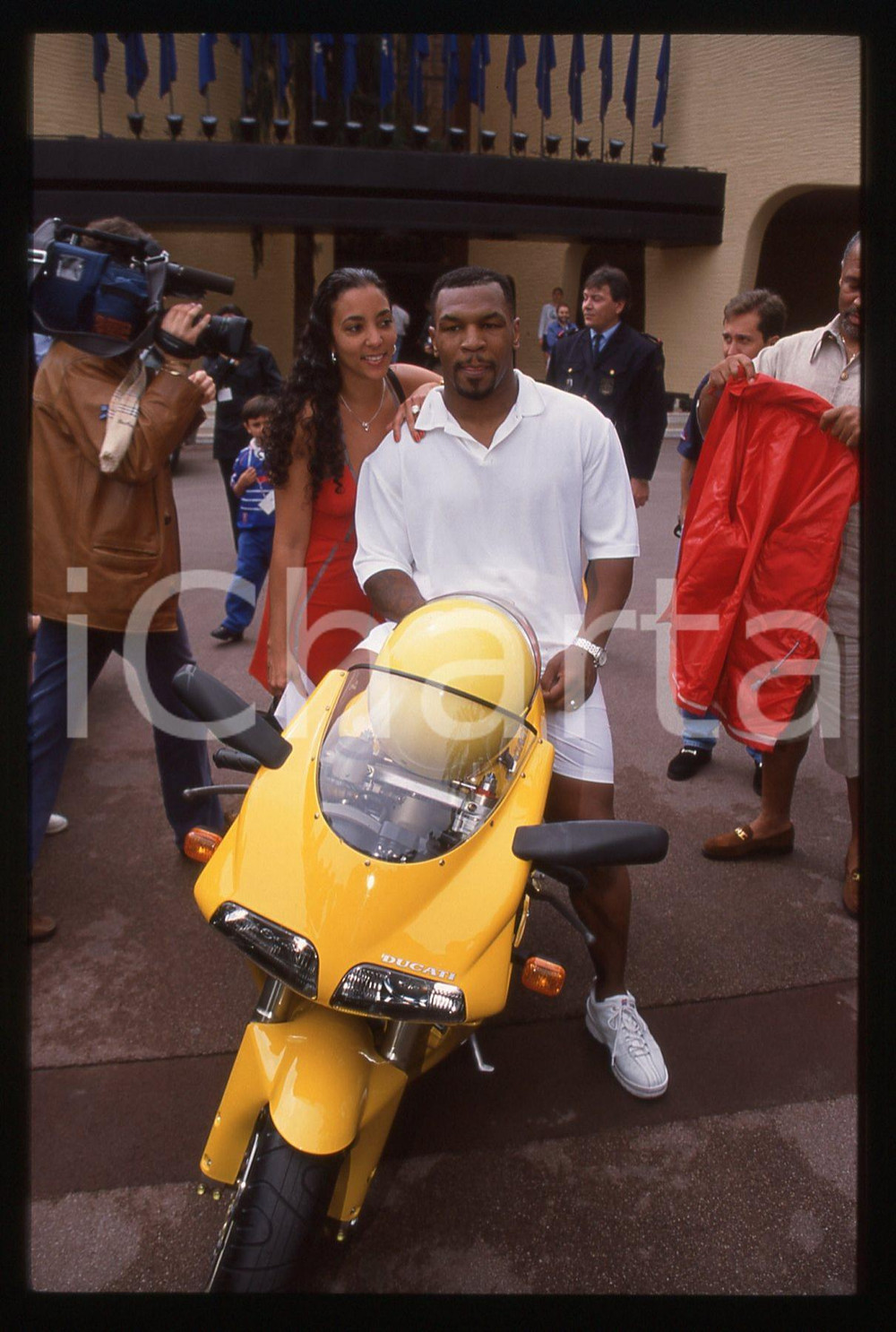 35mm vintage slide* 1998 MONACO Mike TYSON Monica TURNER - WORLD MUSIC AWARDS 29