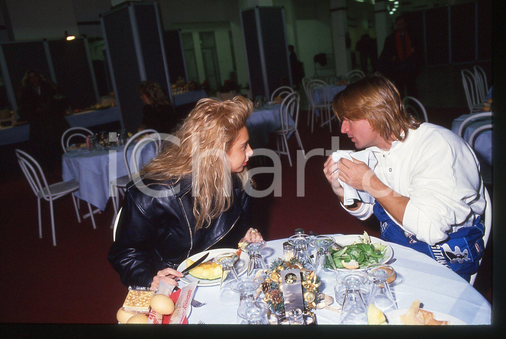 35mm vintage slide* 1988 AIRC Renè ARNOUX Gara beneficenza go-kart - Cena (8)