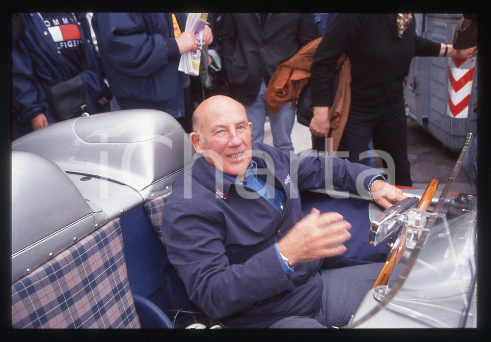 35mm vintage slide* 1999 1000 MIGLIA Stirling MOSS MERCEDES-BENZ 300 SLR (6)