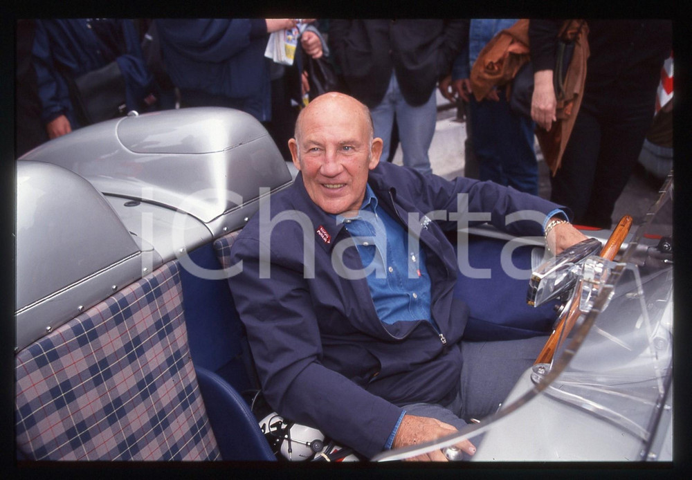 35mm vintage slide* 1999 1000 MIGLIA Stirling MOSS MERCEDES-BENZ 300 SLR (10)