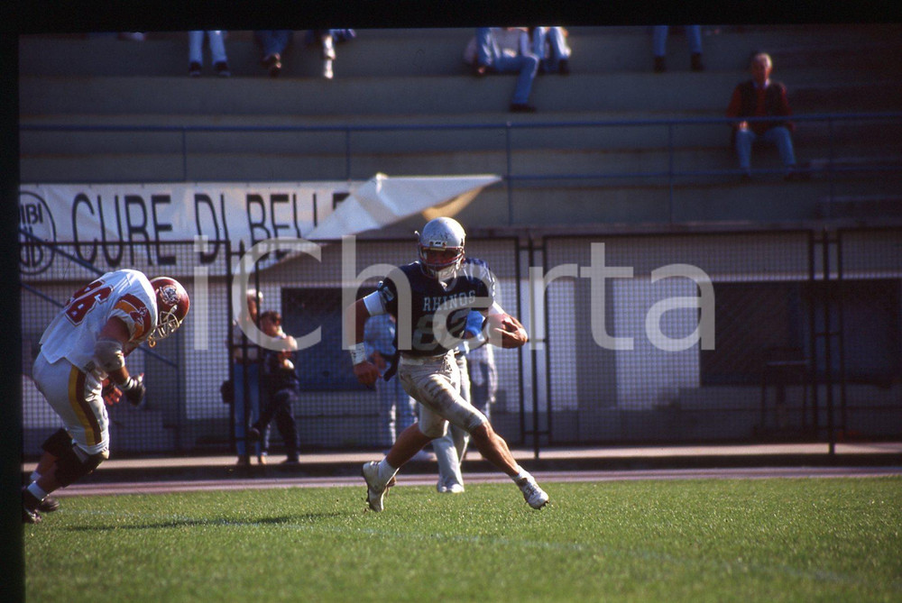 35mm vintage slide* 1995 MILANO FOOTBALL RHINOS Milano vs GLADIATORI Roma (2)