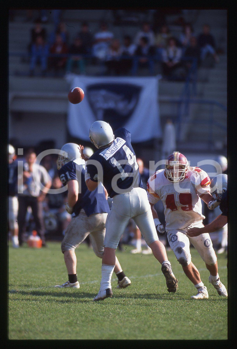 35mm vintage slide* 1995 MILANO FOOTBALL RHINOS Milano vs GLADIATORI Roma (5)
