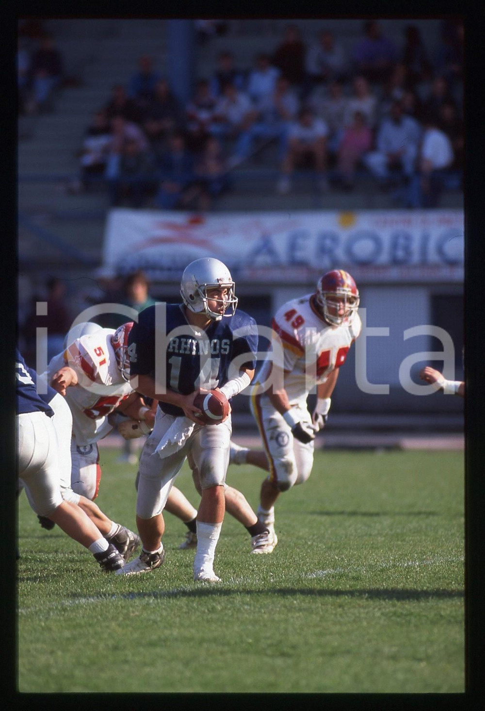 35mm vintage slide* 1995 MILANO FOOTBALL RHINOS Milano vs GLADIATORI Roma (6)