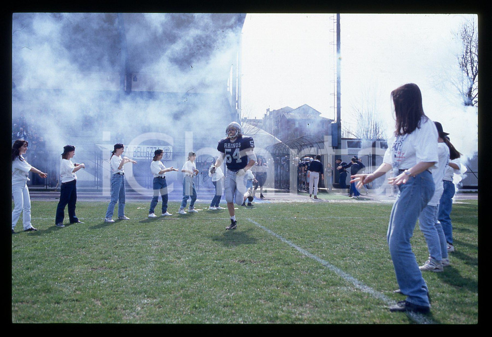 35mm vintage slide* 1995 MILANO FOOTBALL Sive RHINOS Milano vs FROGS Legnano (6)