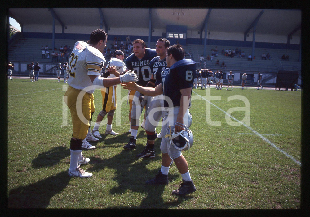 35mm vintage slide* 1994 MILANO FOOTBALL Sive RHINOS Milano vs GIAGUARI Torino 3