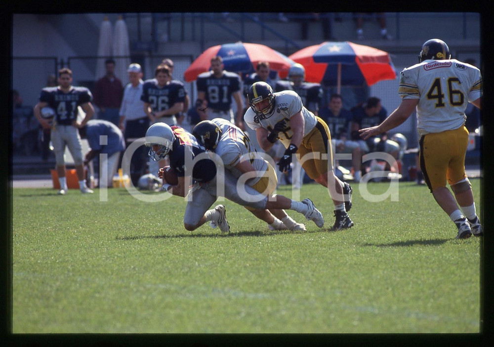 35mm vintage slide* 1994 MILANO FOOTBALL Sive RHINOS Milano vs GIAGUARI Torino 4