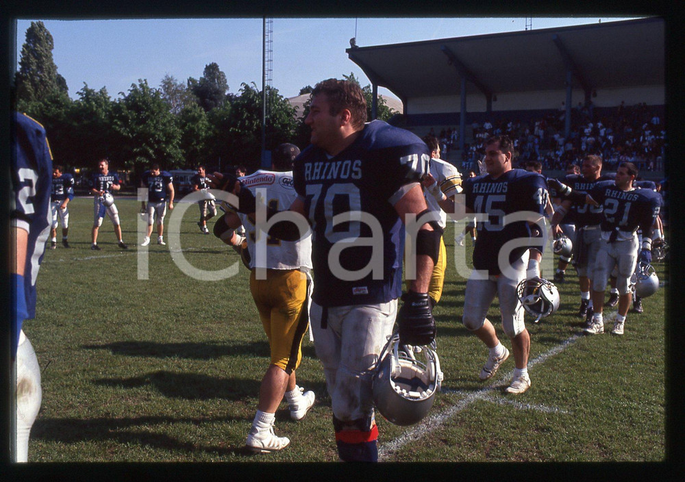 35mm vintage slide* 1994 MILANO FOOTBALL Sive RHINOS Milano vs GIAGUARI Torino 5