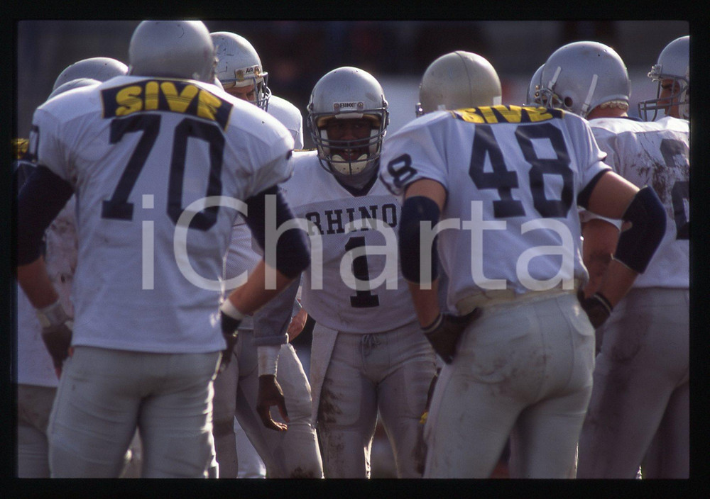 35mm vintage slide* 1995 MILANO FOOTBALL RHINOS Milano vs DOLPHINS Marche (4)