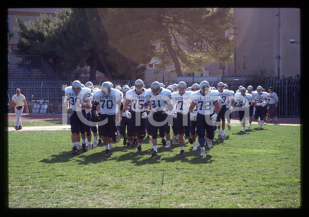 35mm vintage slide* 1994 ANCONA FOOTBALL DOLPHINS Marche vs RHINOS Milano (7)