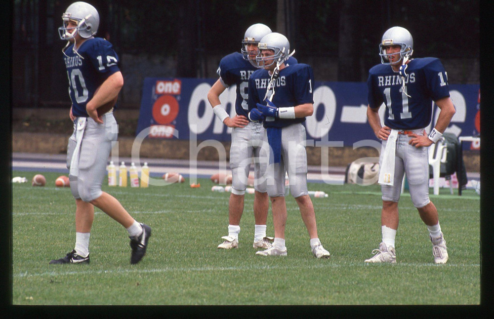 35mm vintage slide* 1994 MILANO FOOTBALL RHINOS Milano vs DOLPHINS Marche (3)