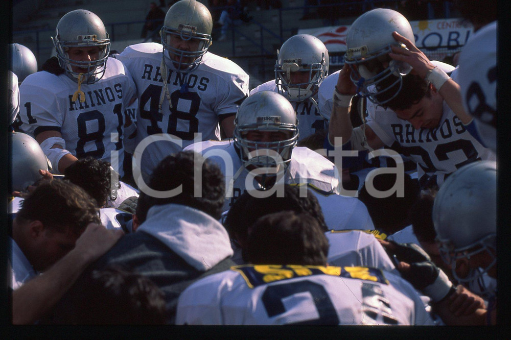 35mm vintage slide* 1995 MILANO FOOTBALL RHINOS Milano vs DOLPHINS Marche (7)