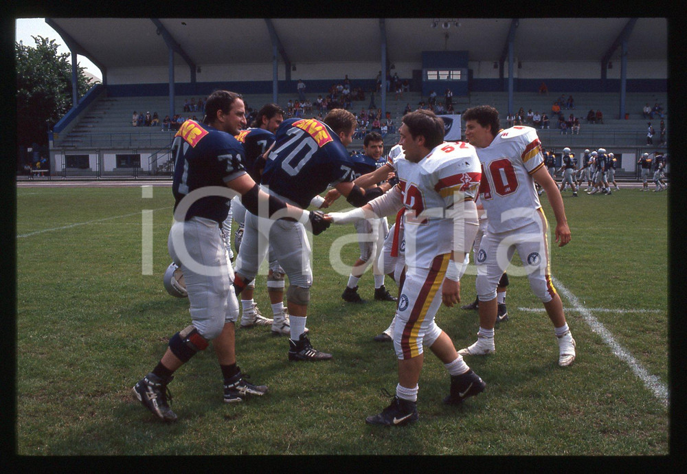 35mm vintage slide* 1994 MILANO FOOTBALL RHINOS Milano vs GLADIATORI Roma (9)