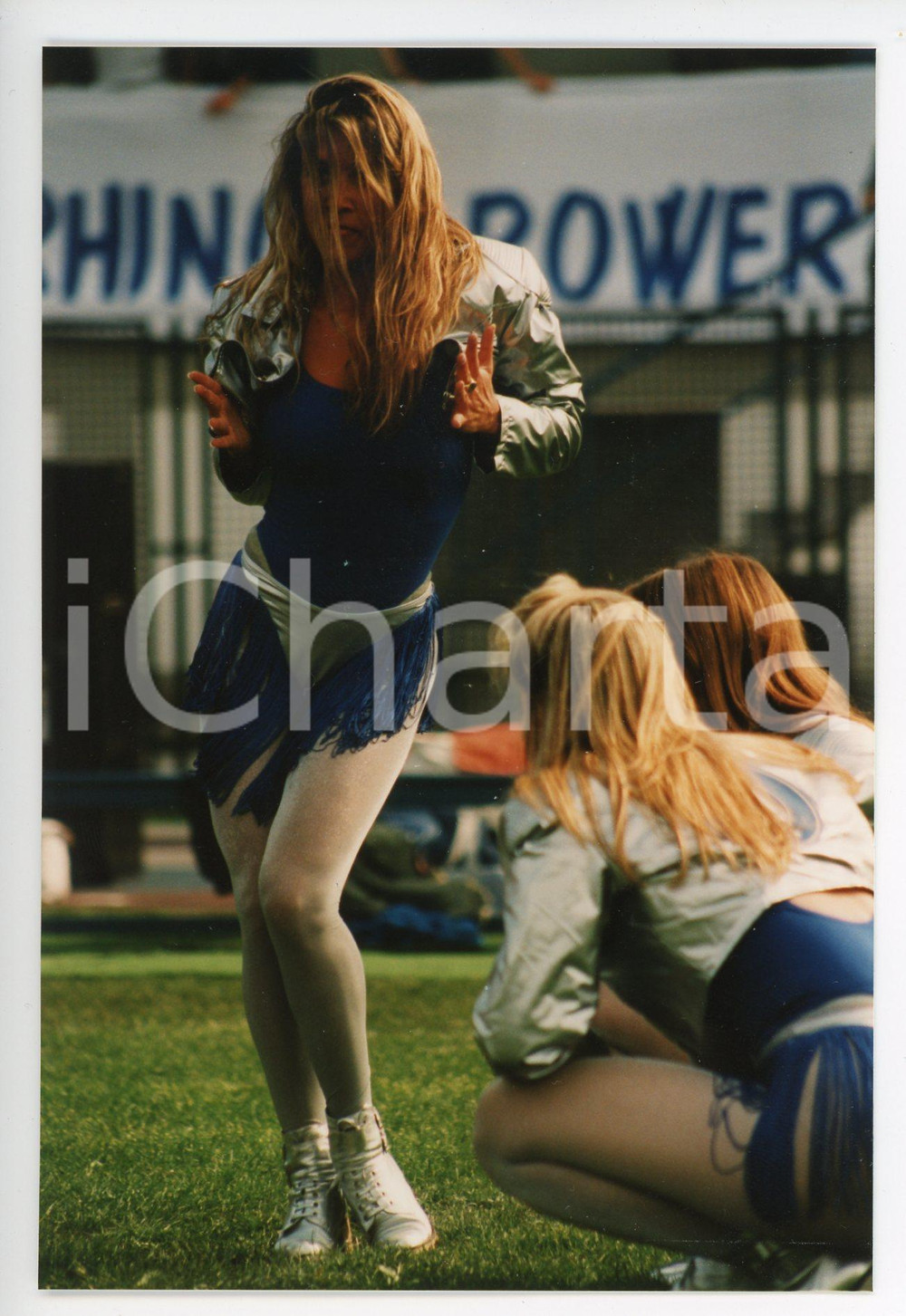 1995 ca MILANO - FOOTBALL Sive RHINOS Milano - Cheerleader *Foto 10x15 (6)