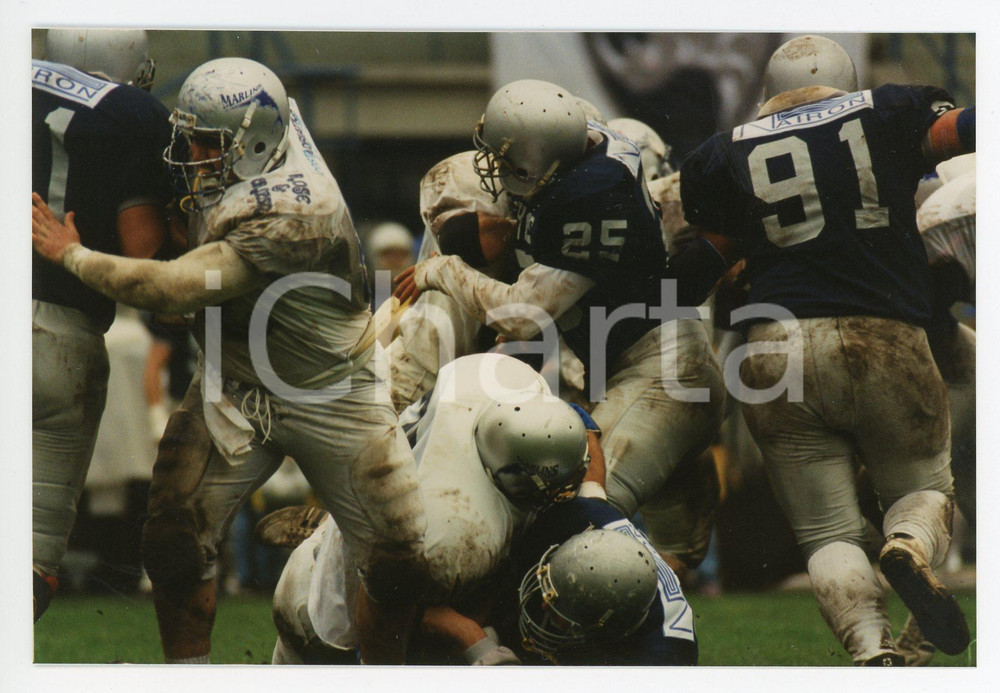 1995 MILANO - FOOTBALL Sive RHINOS Milano vs MARLINS Rimini *Foto 15x10 (10)