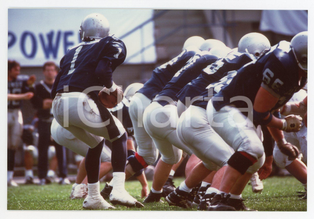 1995 MILANO - FOOTBALL Sive RHINOS Milano durante un'azione di gioco *Foto 15x10