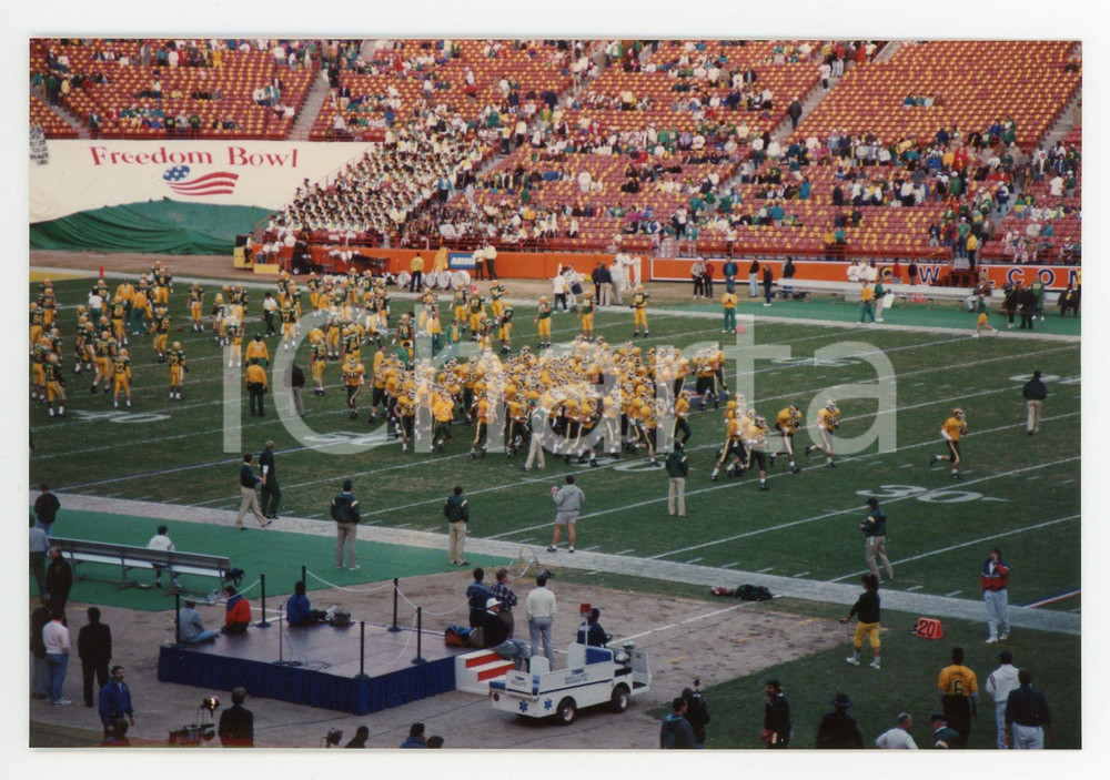1990 ANAHEIM - FREEDOM BOWL Colorado State RAMS vs Oregon DUCKS *Foto 15x10 (17)