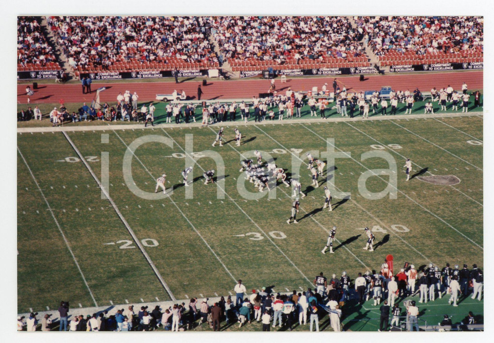 1990 LOS ANGELES - NFL Los Angeles RAIDERS vs San Diego CHARGERS *Foto 15x10 (2)