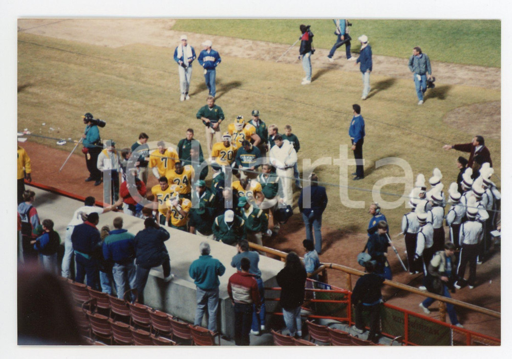 1990 ANAHEIM - FREEDOM BOWL Colorado State RAMS Uscita dal campo *Foto 15x10 (3)