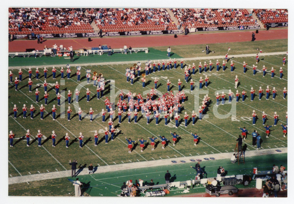 1990 LOS ANGELES - NFL Los Angeles RAIDERS Marching band *Photo 15x10 cm (2)