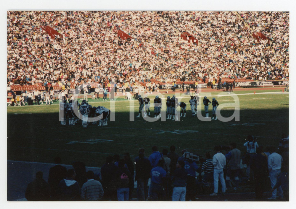 1990 LOS ANGELES - NFL Los Angeles RAIDERS vs San Diego CHARGERS *Foto 15x10 (6)