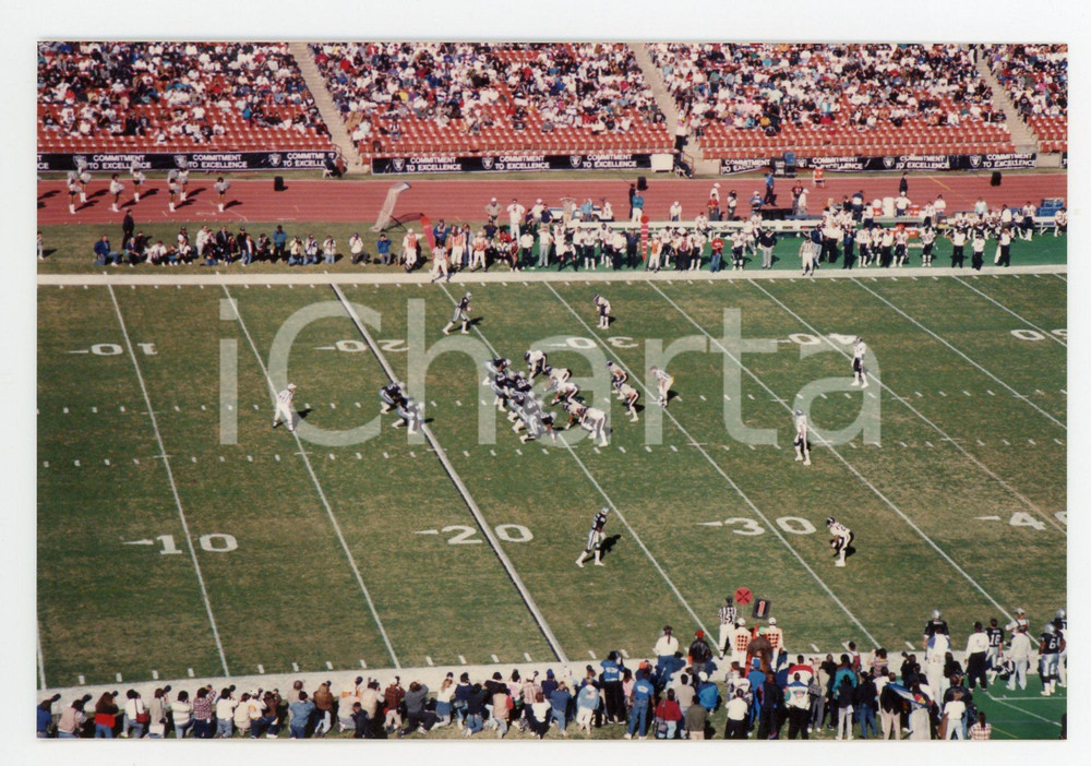 1990 LOS ANGELES - NFL Los Angeles RAIDERS vs San Diego CHARGERS *Foto 15x10 (3)